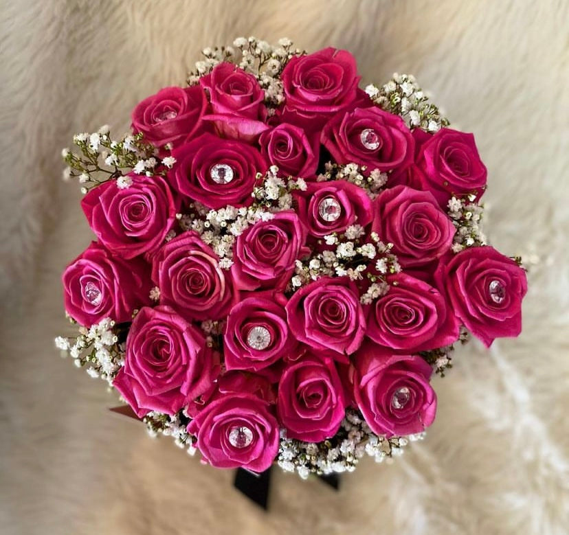 Luxury Pink Hat Box