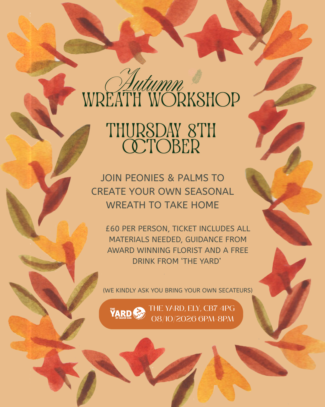 Autumn Wreath Workshop