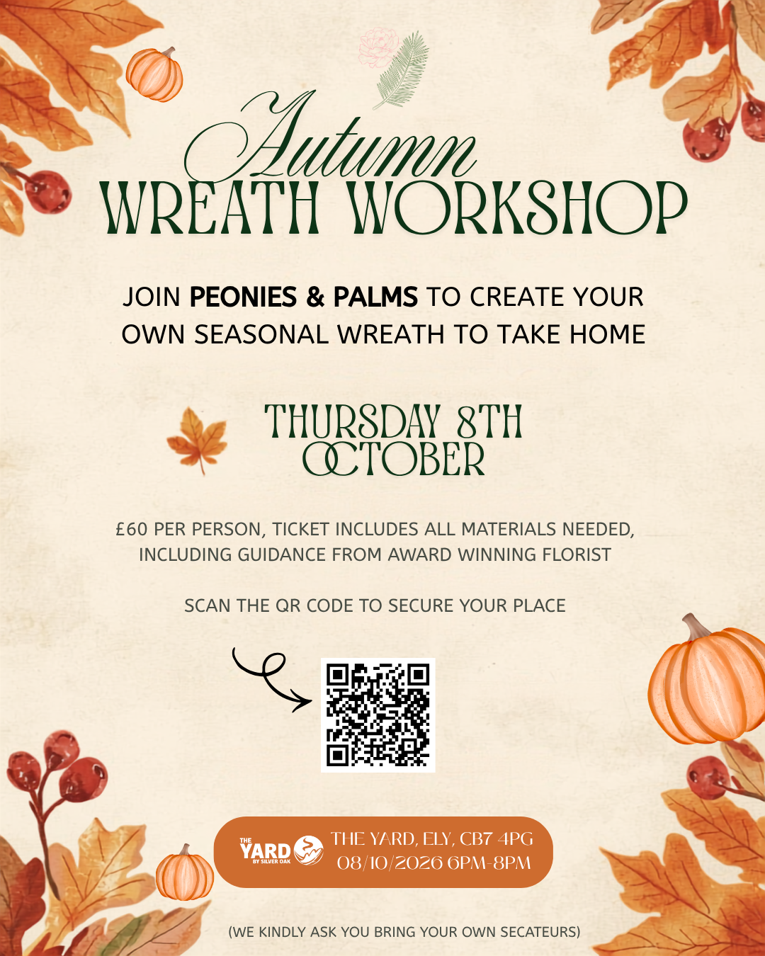 Autumn Wreath Workshop