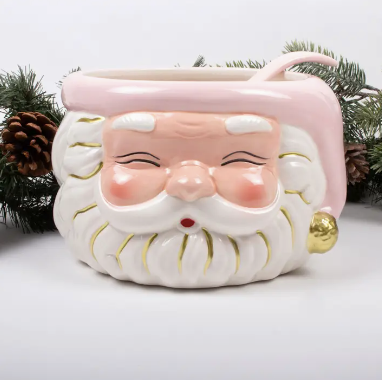 Father Christmas Punch Bowl