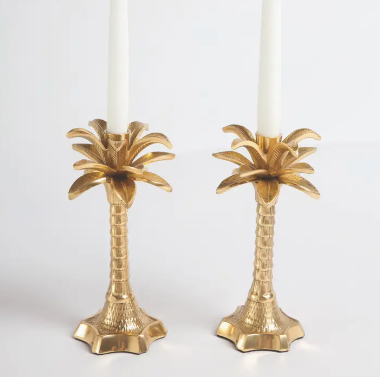 Palm Tree Candle Sticks