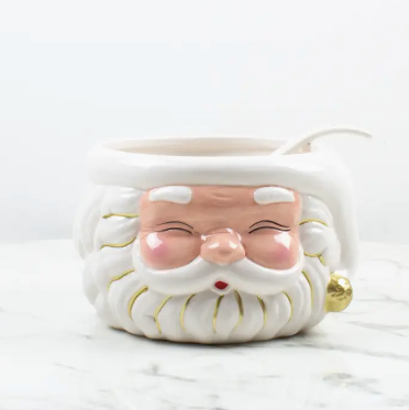 Father Christmas Punch Bowl